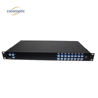 Tek Fiber WDM Model 40 Kanal DWDM AAWG WDM Sistem LC Bağlantısı