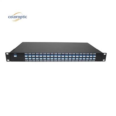 AAWG 96 Kanal WDM Mode Çift Tek Mod Fiber 50GHz DWDM WDM Sistemi