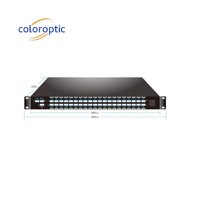 Çifte Fiber WDM 40CH C21-C60 Pasif Dwdm Mux Demux 1310nm Portla