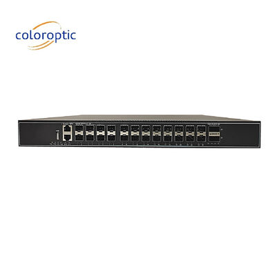 24 Port 10GE Katman 3 Çekirdek Ağ Değiştiricisi 2*40GE Portları ve SSH Güvenliği