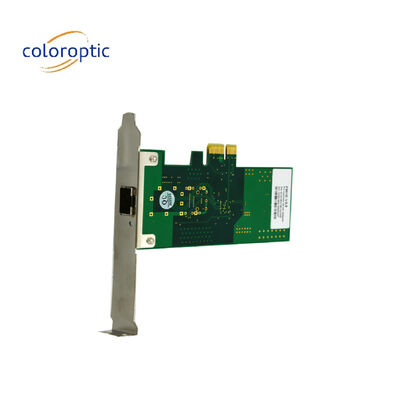 Gigabit Infiniband Pcie Kartı Tek Portlu Optik NIC Pcie Kartı