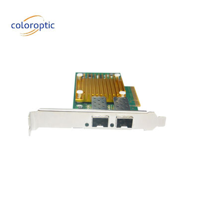 10G Çift Portlı Infiniband Pcie Kartı Optik NIC Pci Express 3.0 Pcie Gigabit Kartı