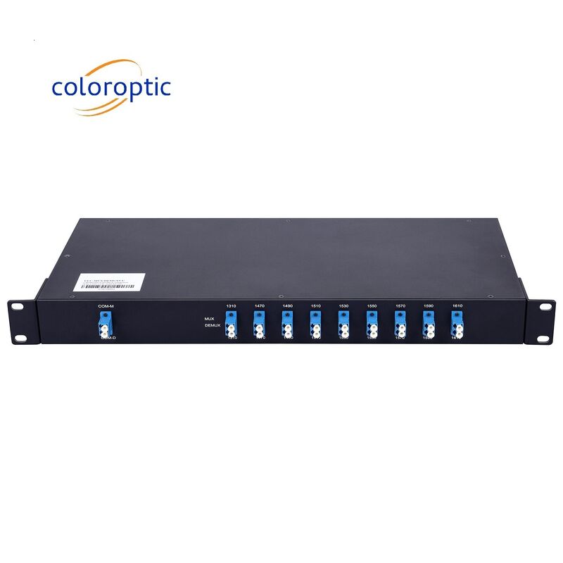 Verilerin verimli iletilmesi için 1270nm - 1610nm SMF CWDM MUX 16 Kanal