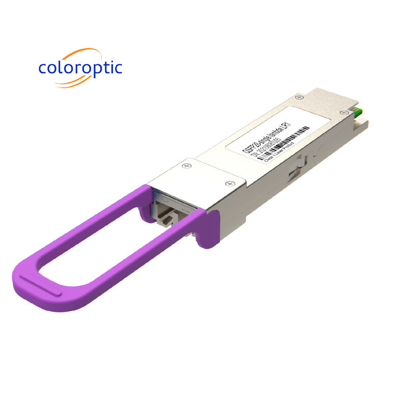 100G QSFP28 LR1 BIDI SFP Optik Modül Alıcı 10KM SMF Tek Fiber