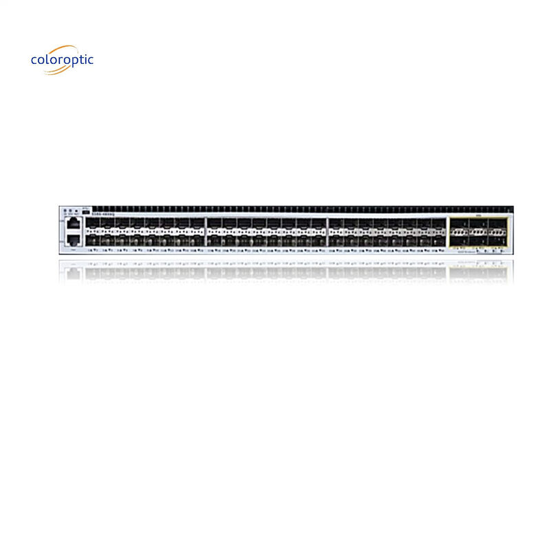 Katman 3 Ağ Değiştiricisi 48 Port 48*10GE 4*100G Portlar 1*konsol ile
