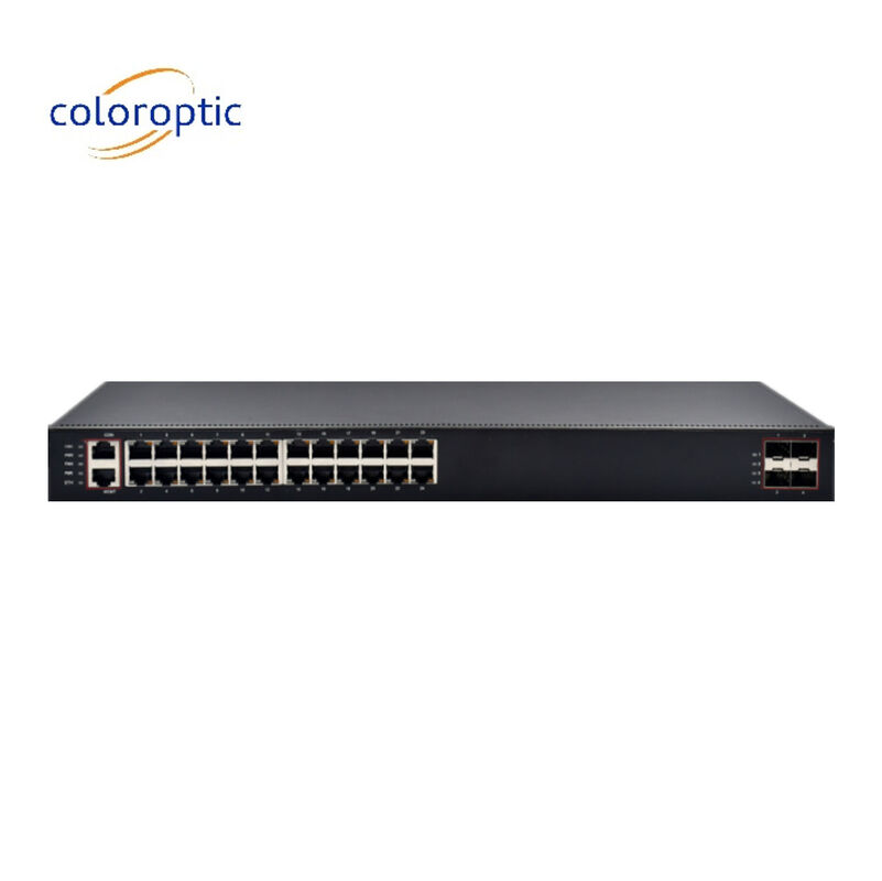 Yüksek Performans Katman 3 Çekirdek Ağ Değiştiricisi 24 Port 4 * 10G SFP + Portları ile